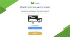 Desktop Screenshot of miskolc.hu